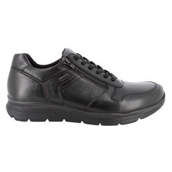 IMAC Casual Shoes - Black leather - 2579/2290011 BENTHIC ZIP TEX